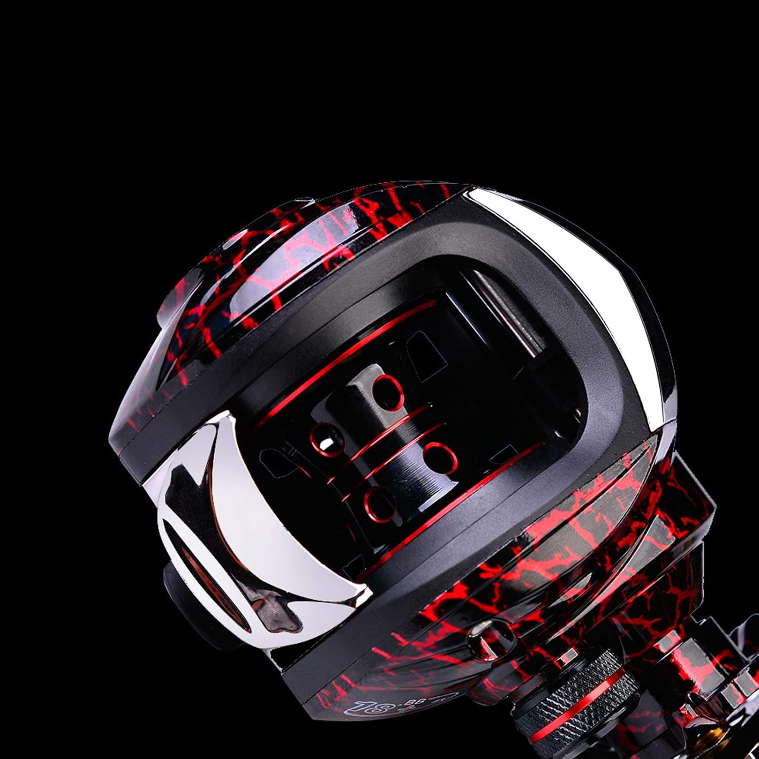 New Type 18 + 1BB Metal Throwing Wheel, Left and Right Hand Fishing Reel 7.1:1, Fishing Reel, Sea Fishing Reel, Fishing Accessories ZYHYD (Size : Right Hand)