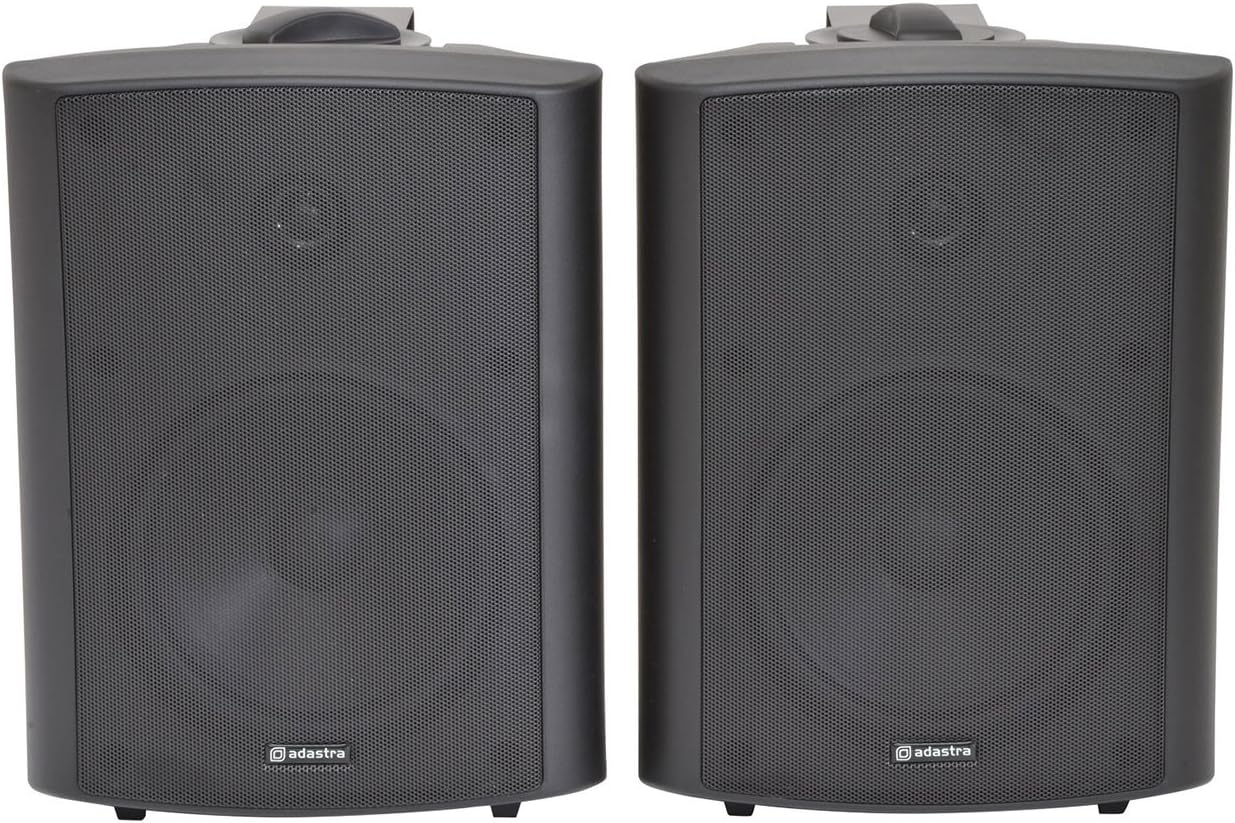 High Quality Stereo Speakers Supplied In Pairs | 120W Max | Black