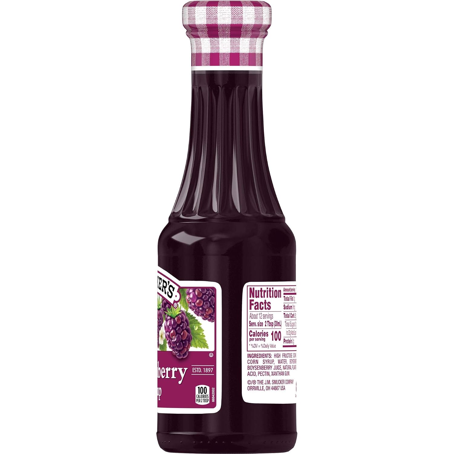 Smucker's Boysenberry Syrup, 12 Ounces