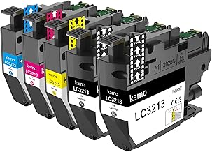 Kamo LC-3213 XL Compatible with Brother LC3213 LC3211 LC-3211 Cartridges for Brother MFC-J491DW MFC-J497DW MFC-J890DW MFC-J895DW DCP-572DW DCP-772DW DCP-774DW