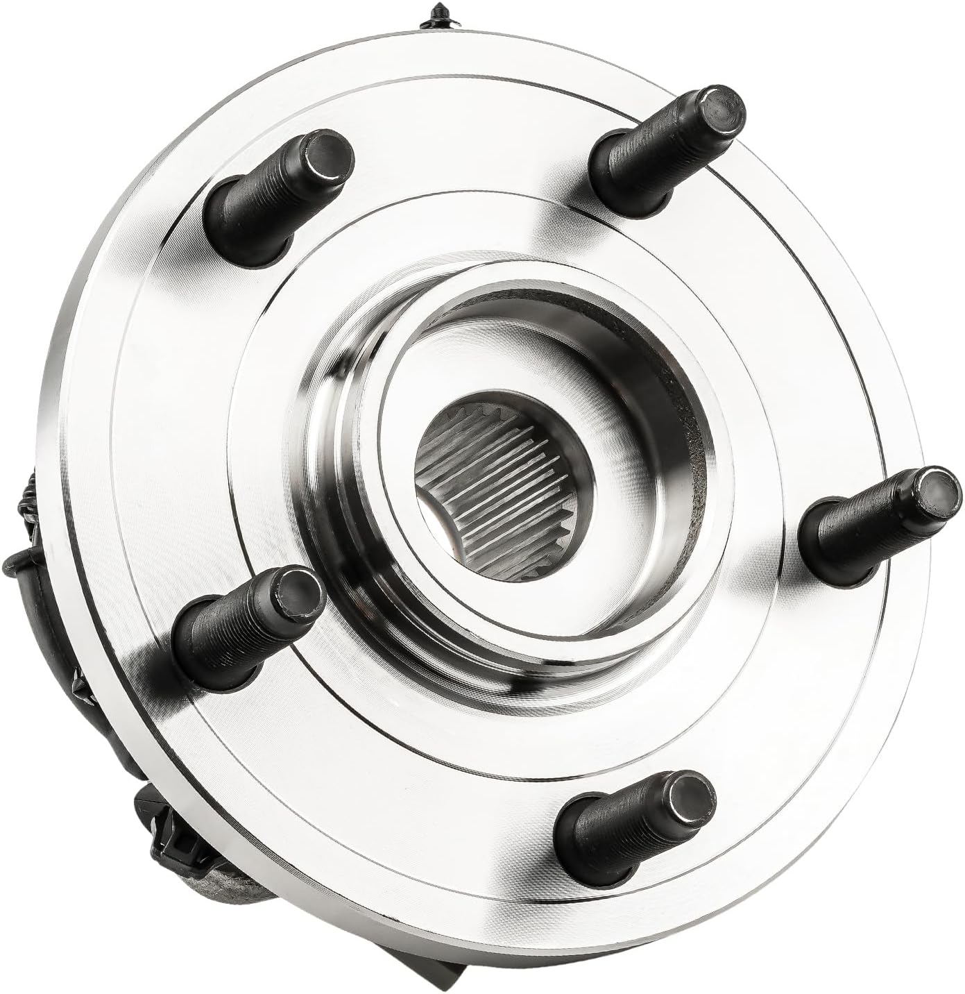 KAX 513234 1PC Front Wheel Hub Bearing Compatible with Jeep Commander 2006-2010,W/ABS 5 Lugs Wheel Bearing and Hub Assembly