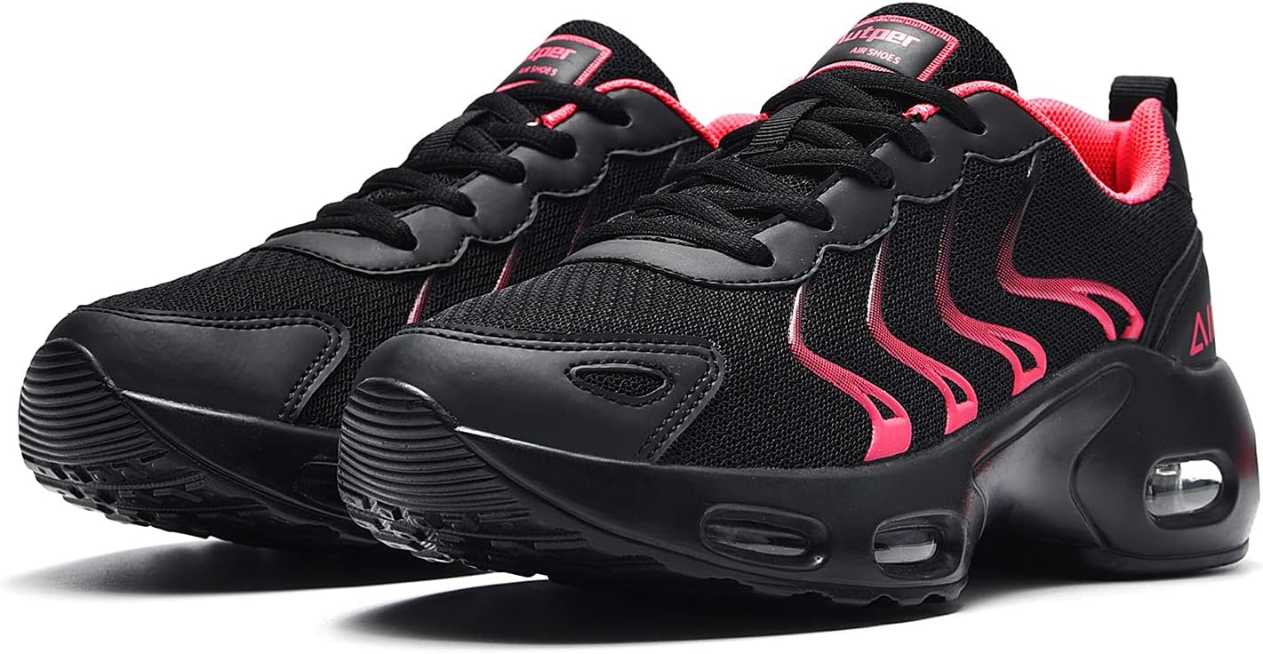 AutperWomen's Air Athletic Tennis Running Sneakers Lightweight Sport Gym Jogging Breathable Fashion Walking Shoes(US 5.5-10)