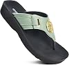 Sandalias de dedo con soporte de arco AEROTHOTIC para mujer, ortopédicas y elegantes 1