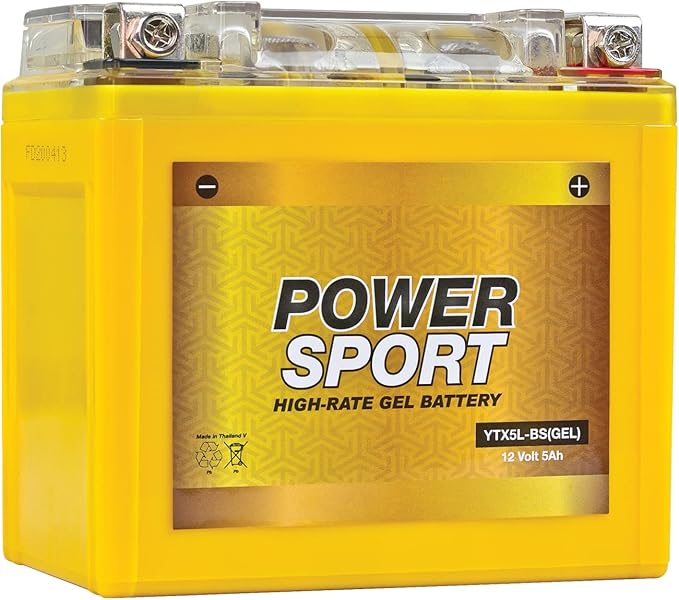 ExpertPower YTX5LBS Gel Battery for X5L FAYTX5L GTX5LBS