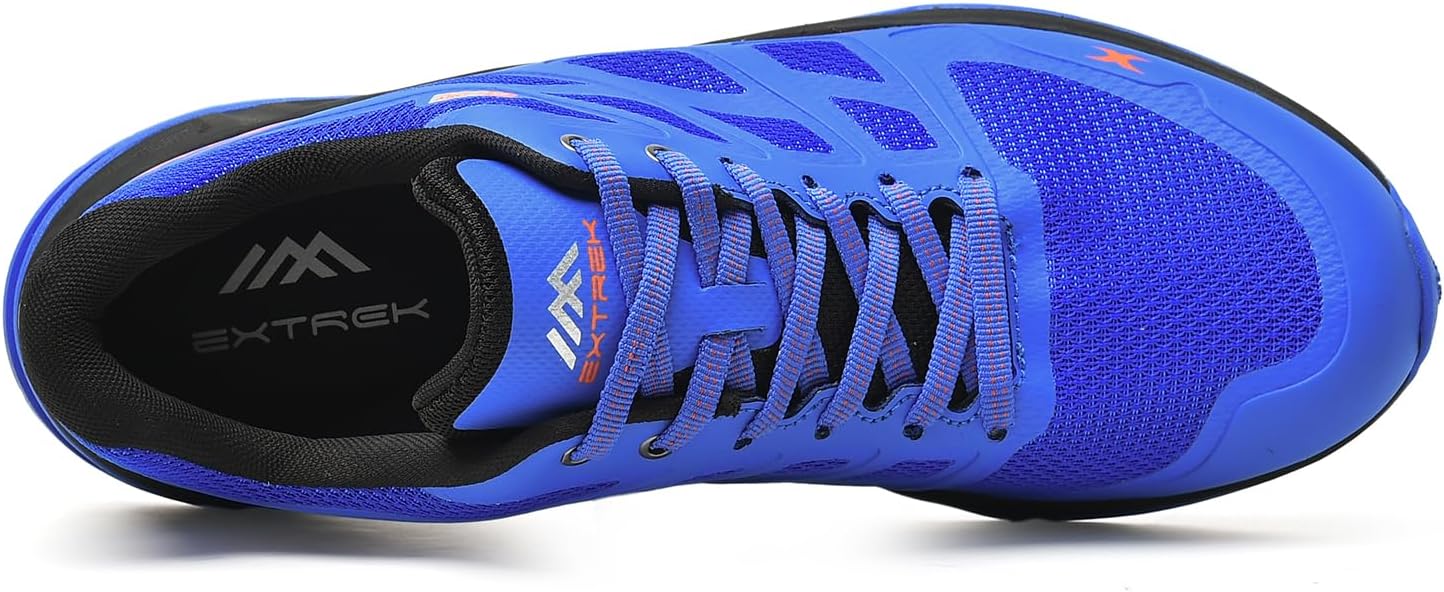 Men's Trail Running Shoes with Waterproof, Narrow Fit Superior Grip & Non-Slip Traction, Lightweight High-Rebound Cushioning, Breathable Durable Upper for Trail Running & Hiking C20301-C20302-C20303
