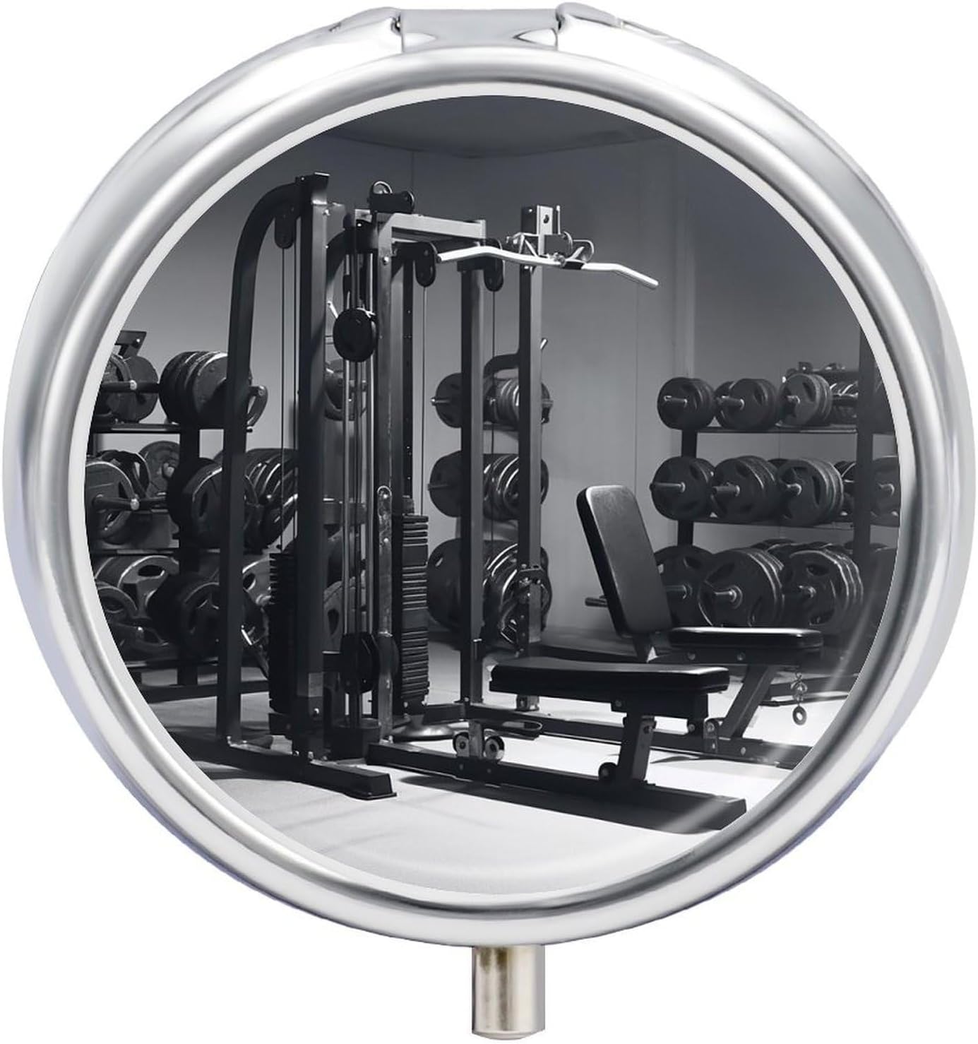 Small Gym Equipment Pill Box with 3 Compartment for Pocket & Purse