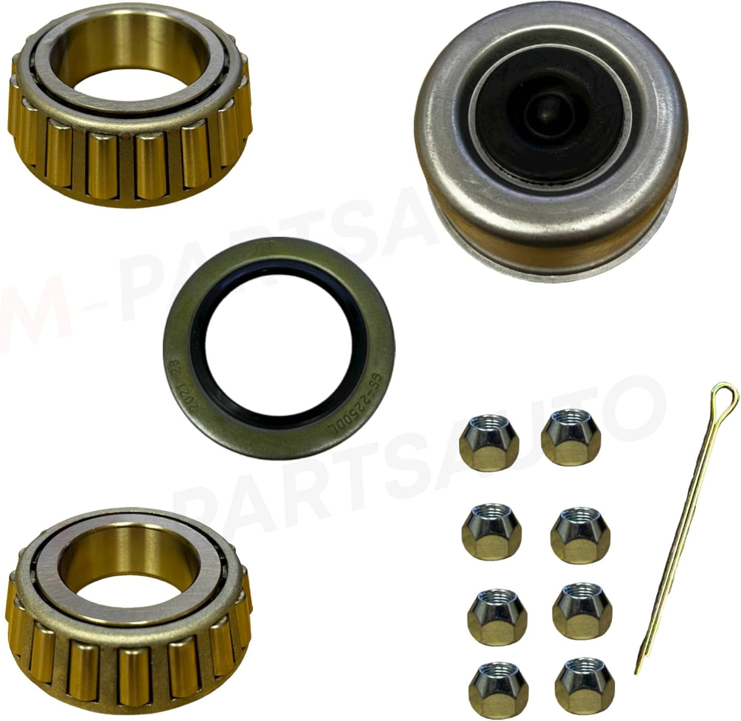 Electric Trailer Brake Kit - 12x2 Electric Trailer Brakes, 7,000 lb Trailer Axle, 8 on 6.5 Drum - Trailer Brakes, Trailer Electric Brake kit, 7k Trailer Brakes, Trailer Brake Assembly, 7k axle