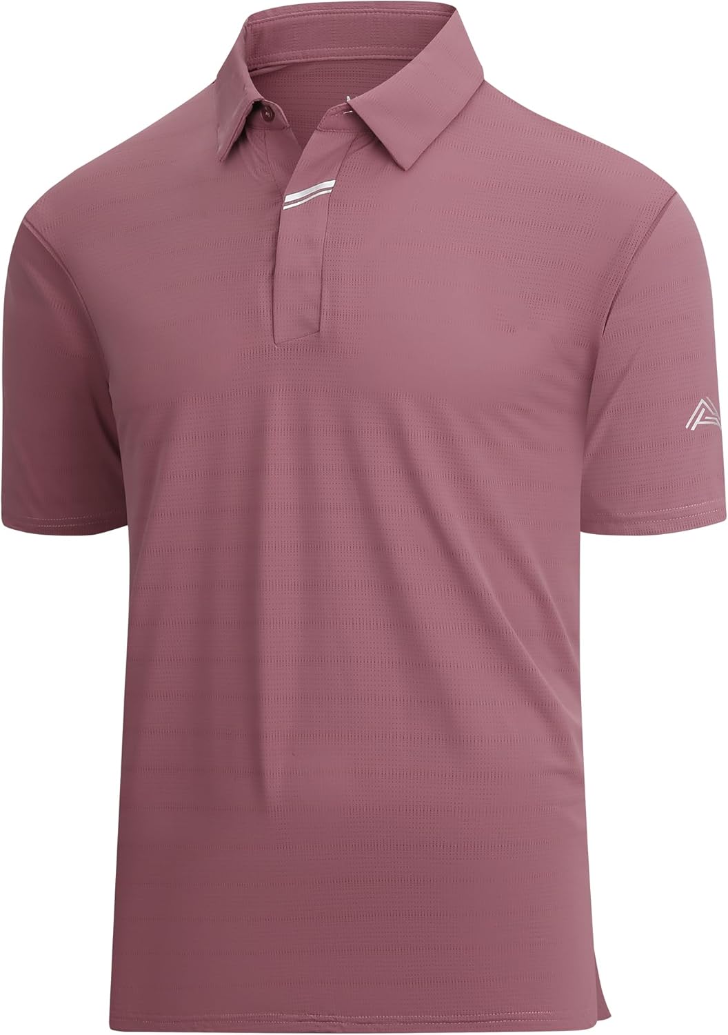 Damipow Premium Golf Shirts for Men Dry Fit Performance Polo Short Sleeve Collared Shirt