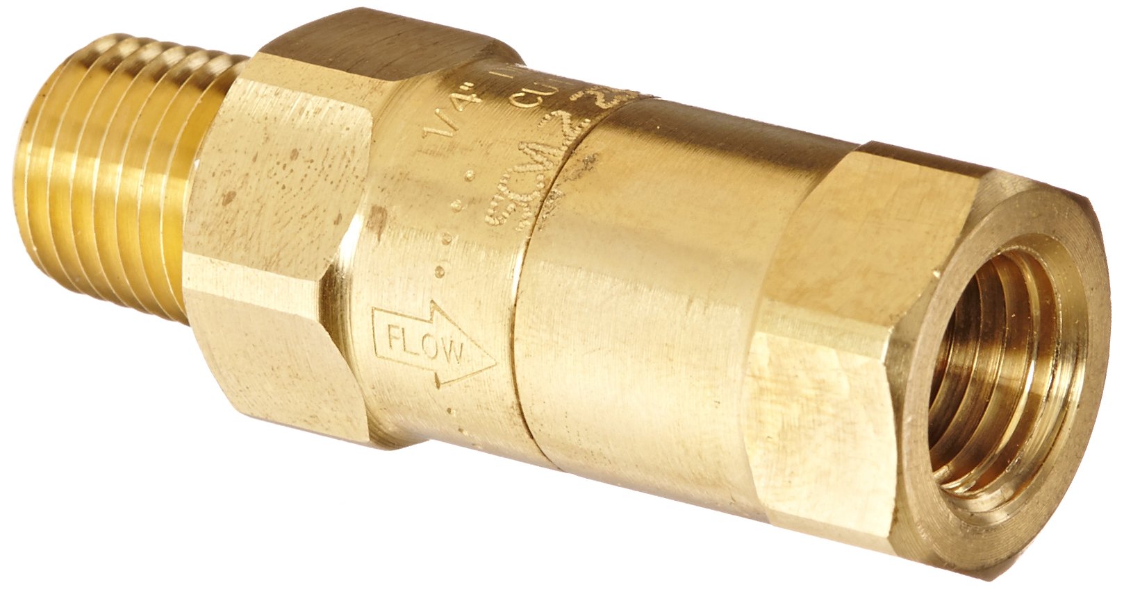 Dixon Valve SCVL2 Brass Safety Check Valve, 1/4