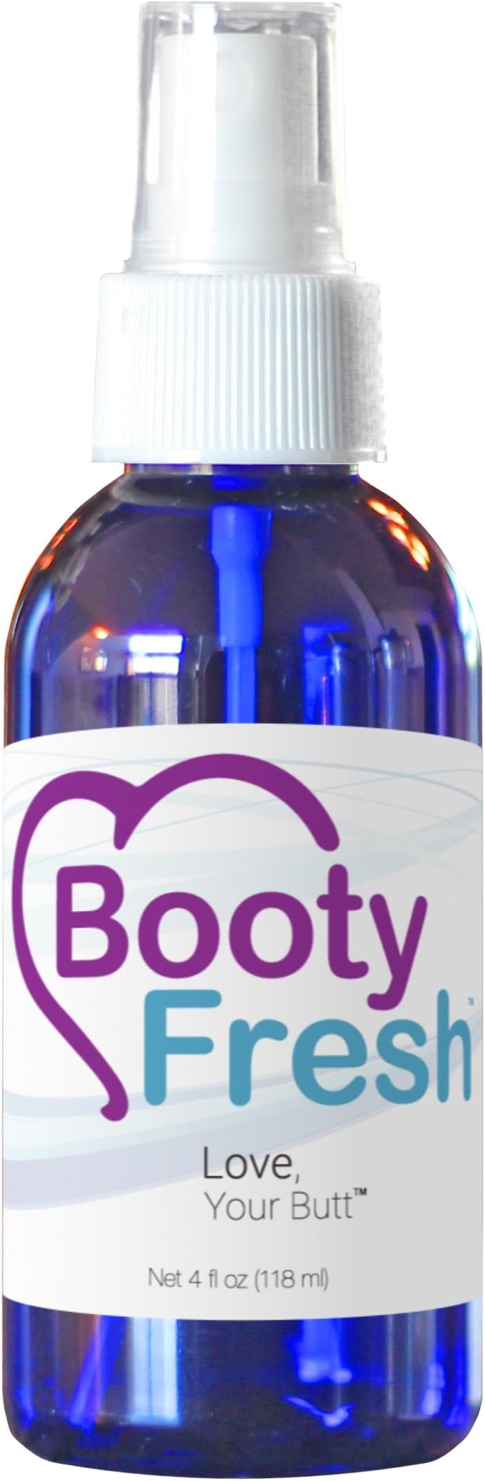 Booty Fresh Intimate Deodorizing Cleanser Spray – Body Odor Eliminator for Private Parts | pH Balanced, Fragrance Free, Natural Formula | For Women & Men | Groin, Butt & More | 10+ Years on Amazon