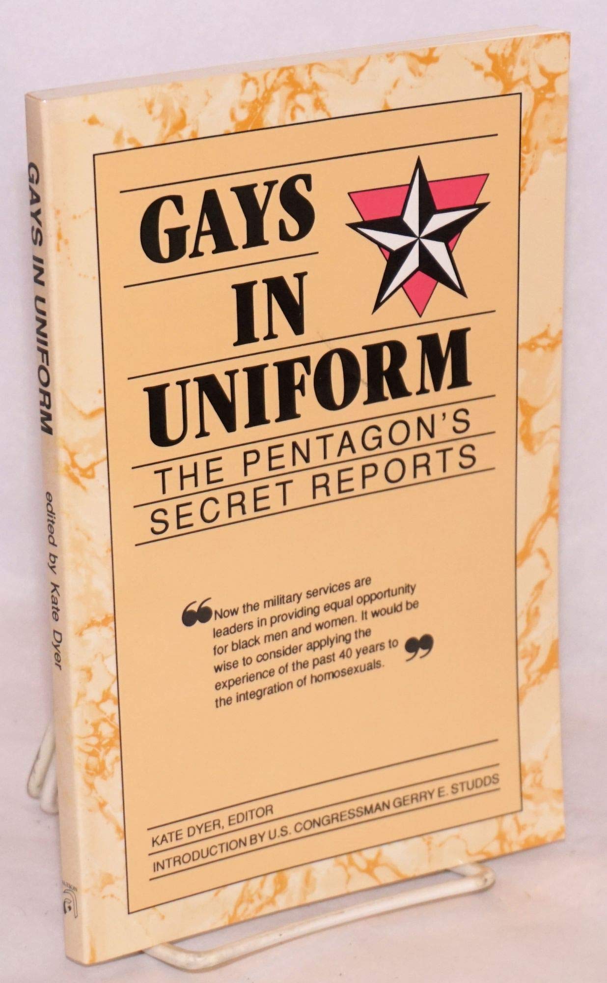 Buy Gays in Uniform: The Pentagon's Secret Reports — BookShops.in