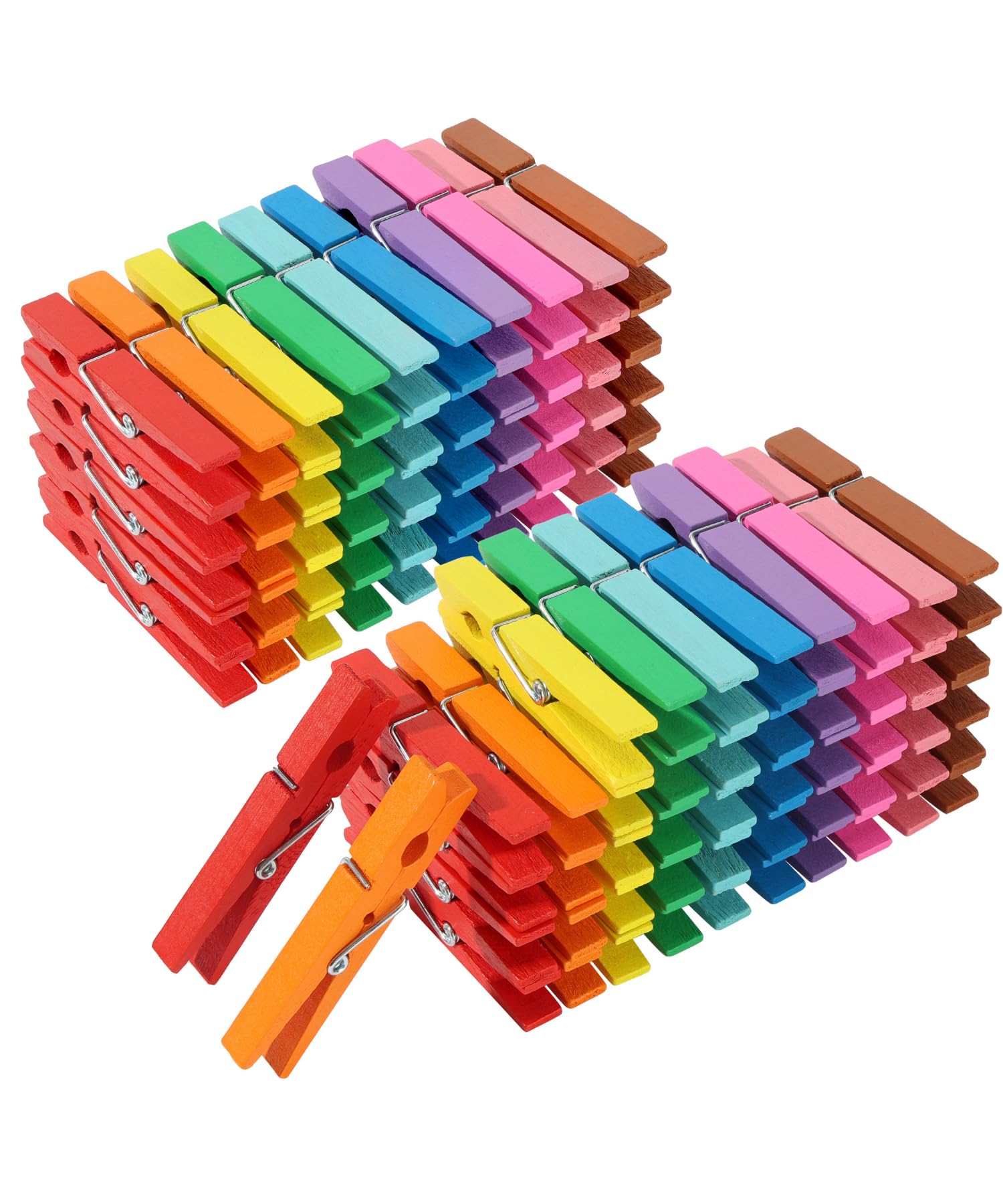 Mr. Pen- Large Wooden Clothes Pins, 2.9 Inch, 100 Pack