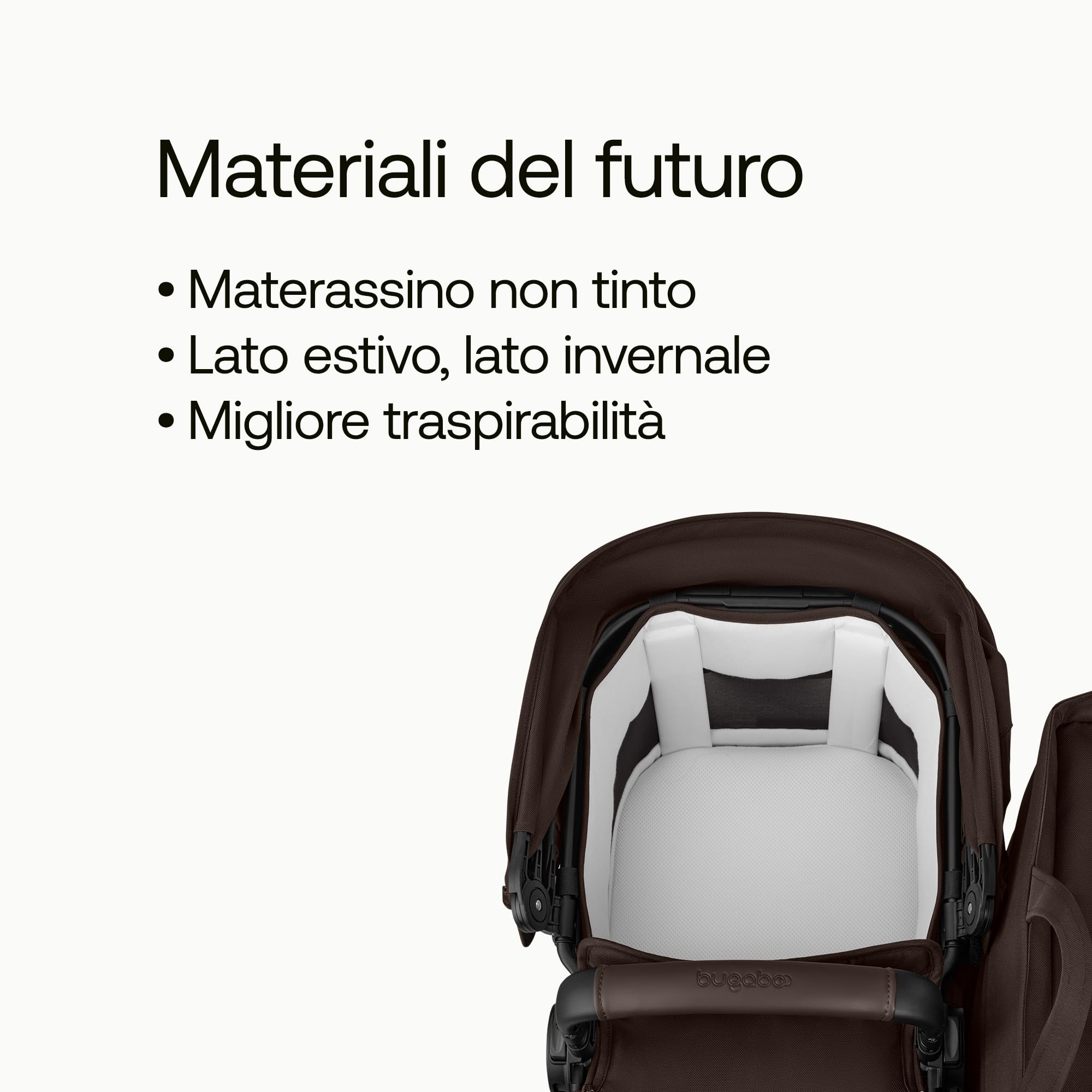 Bugaboo Donkey 6 Fratellare kit di Conversione per Carrozzina, Trasforma il Donkey 6 Singolo in un Passeggino Fratellare per Neonati e Bambini, Carrozzina Doppia con Seduta Reversibile, Cocoa Brown