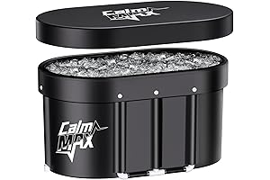 CalmMax Oval Ice Bath Tub with Water Chiller: The Ultimate Cold Plunge Experience