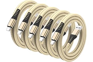 5Pack 3FT USB C Type C Cable