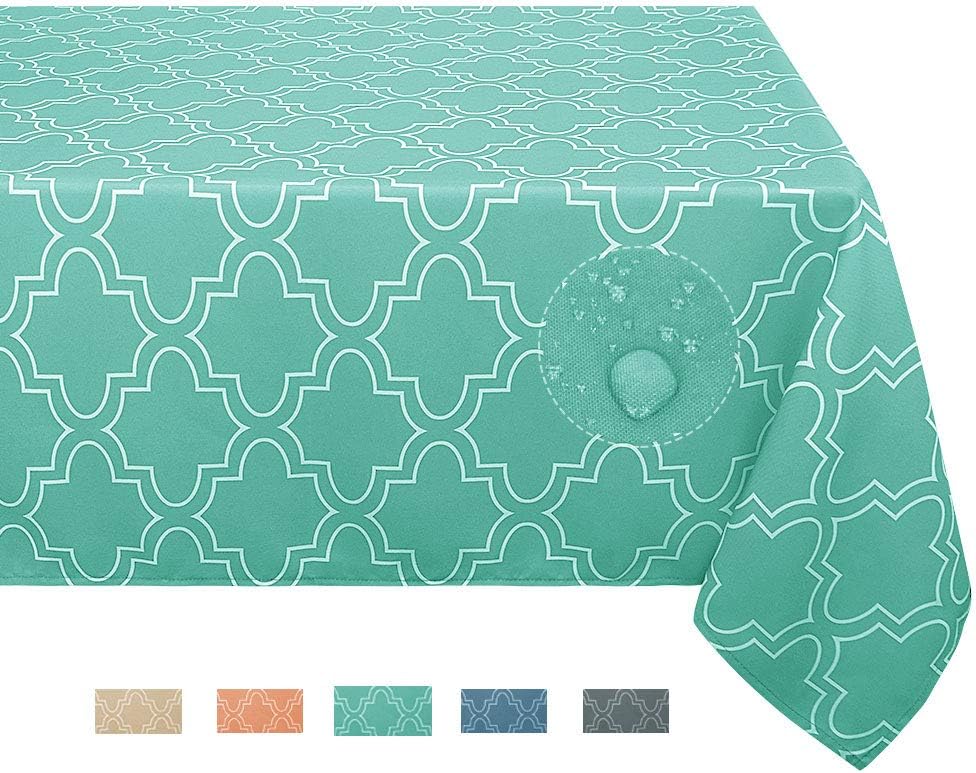 One-Day Sale: Up to 50% Off Rectangle Printed Tablecloth 60 by 84 inches Polyester Fabric Washable Table Cover, Seats 6-8 People, Wrinkle Free, Oil-Proof/Waterproof Tabletop Protector for Kitchen Dinning Party by VCVCOO Flash Sale Buy 1 get 1 Rectangle Printed Tablecloth 60 by 84 inches Polyester Fabric Washable Table Cover, Seats 6-8 People, Wrinkle Free, Oil-Proof/Waterproof Tabletop Protector for Kitchen Dinning Party by VCVCOO