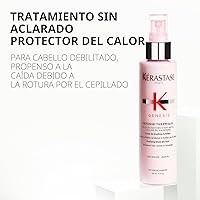 Vista 2 de Kerastase Genesis Thermique Primer para Secado con Secador, Protector Térmico para Cabello Débil o Dañado, Anti-Rotura, Desenreda e Hidrata sin