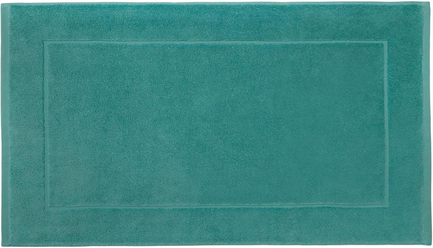 Sferra Cielo Large Bath Towel 30" x 60" - 100% Long-Staple Zero Twist Cotton, Premium Fade-Resistant Dye, Super Soft and Highly Absorbent, Luxurious Woven Border End Hems for Bathroom, Palm
