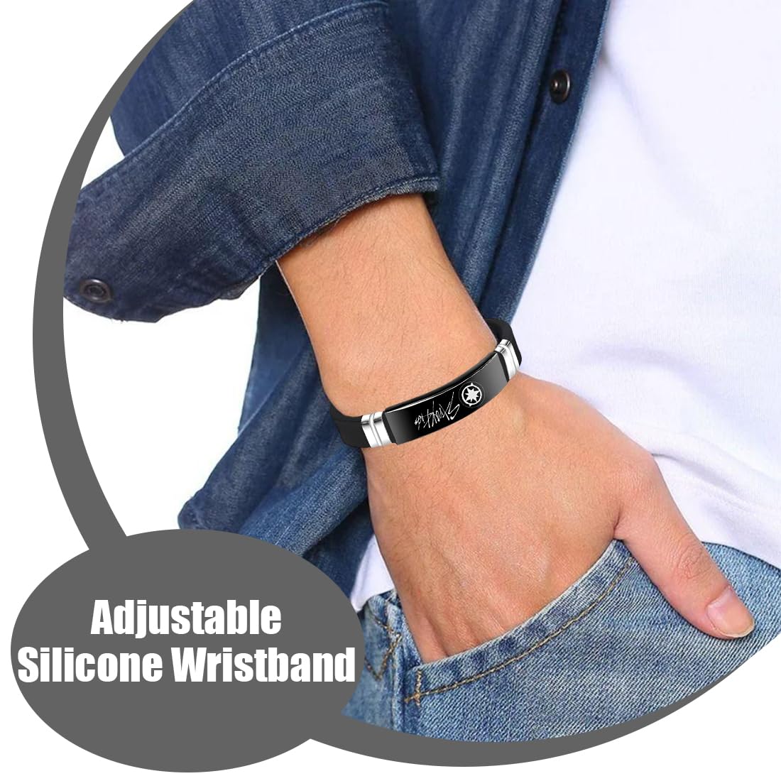 Stray Kids Pulsera Ajustable Merch 2 Piezas