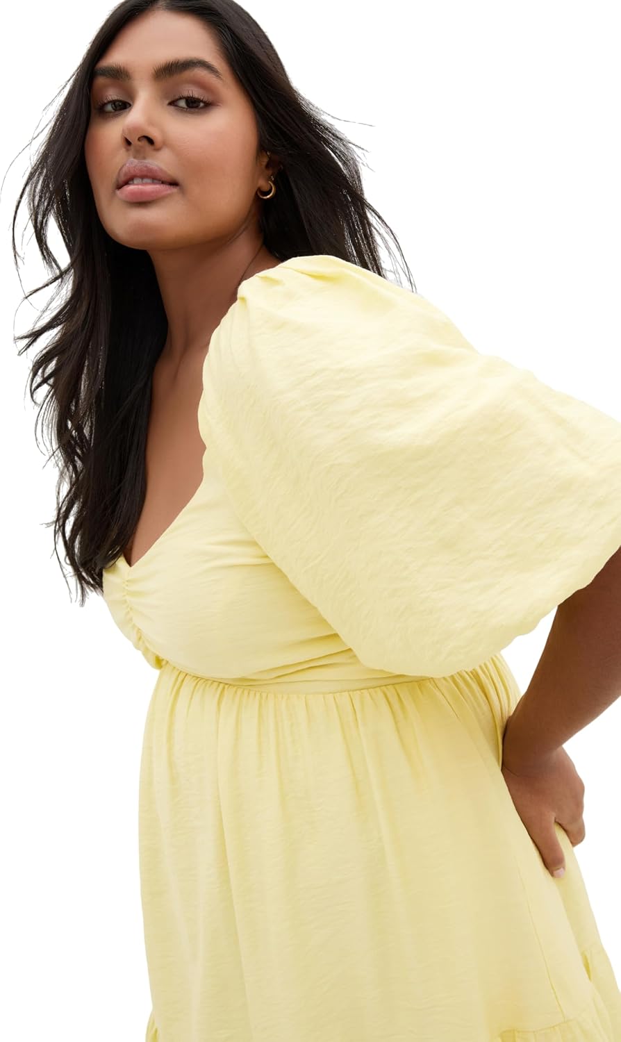 City Chic Plus Size Dress - Mindy Babydoll Mini