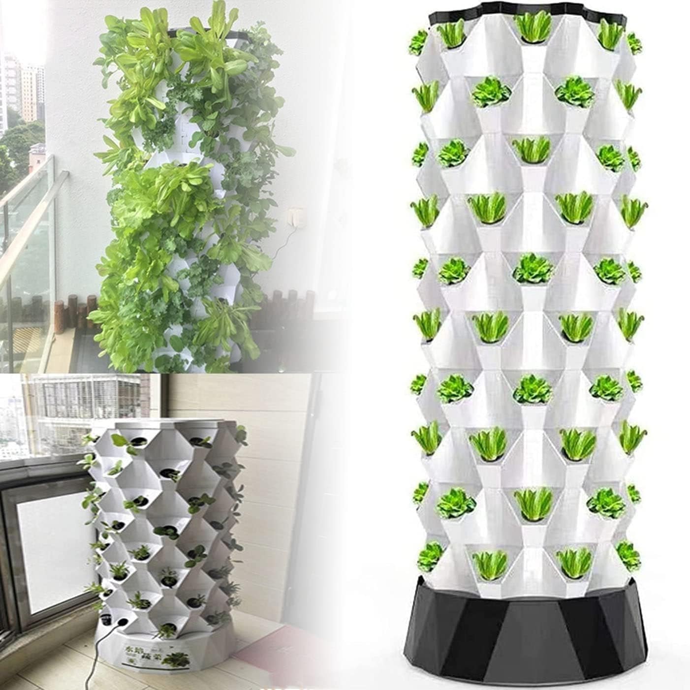 Hydroponic Growing Kits Hydroponics Growing System, Herb Garden Germination Kit, Indoor Hydroponic Garden for Fruits, Flower & Vegetables, Ideal Gardening Gifts (48pots)