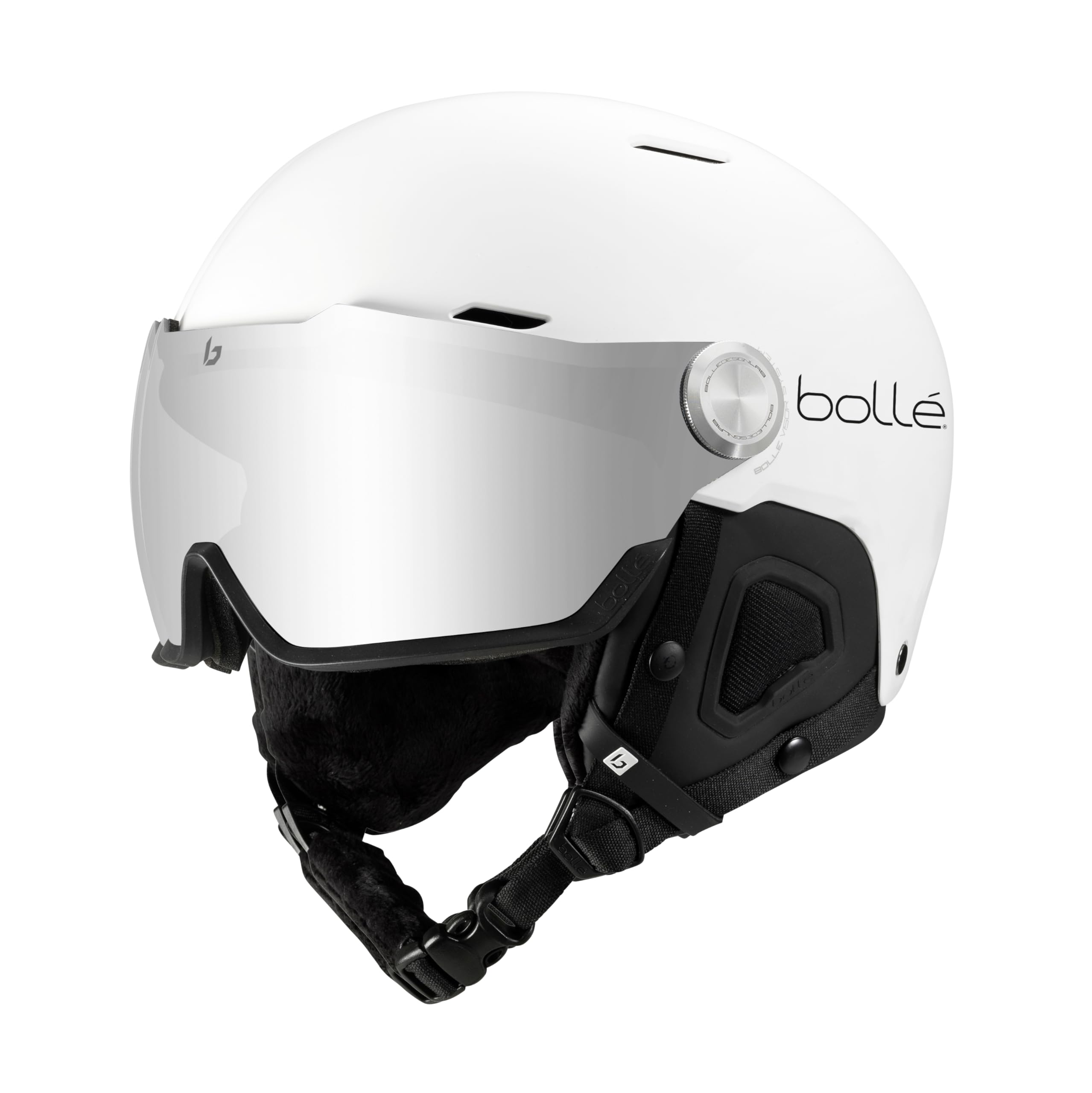 bollé Might Visor Skihelm - Photochromic Silver Mirror Cat 1-2