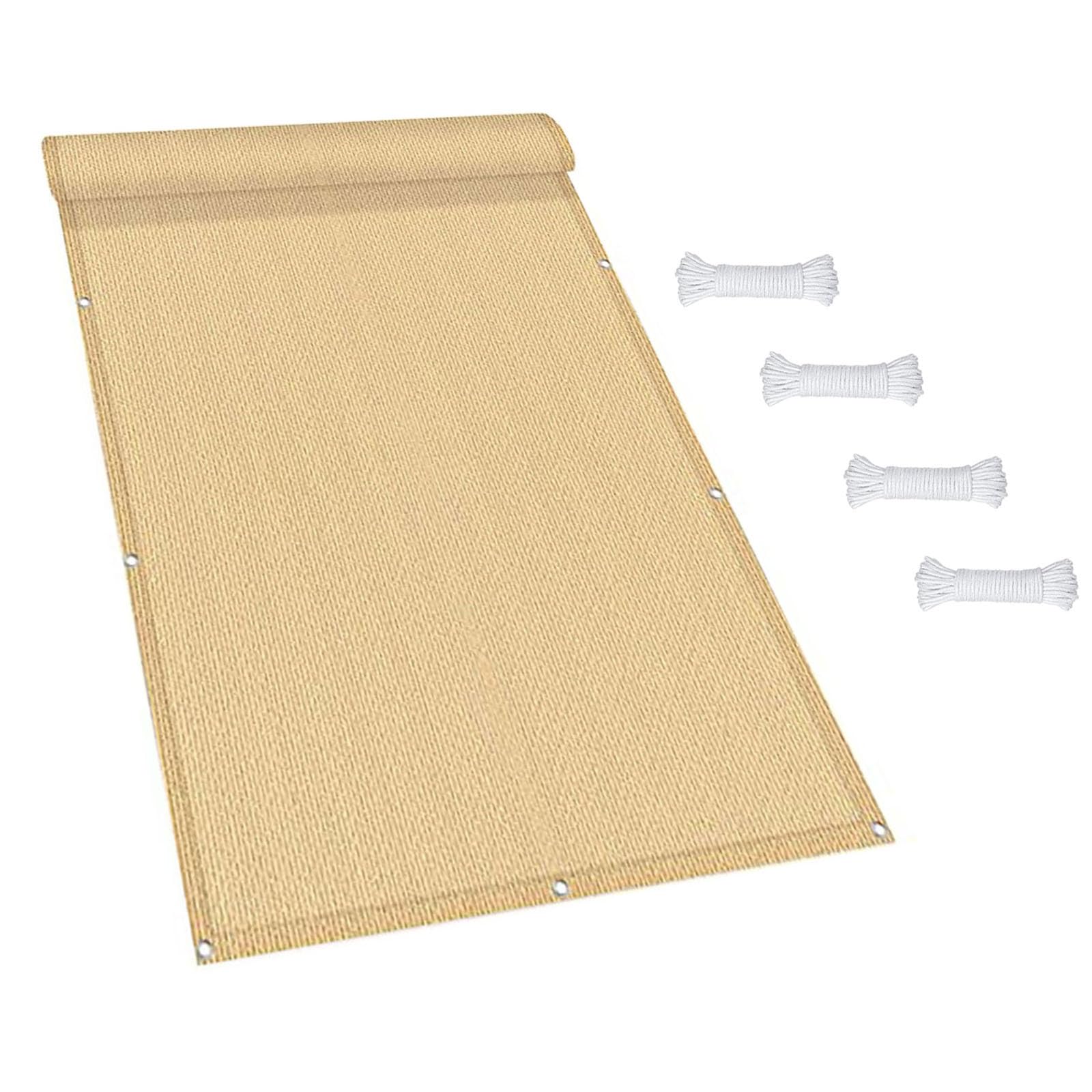 Brise vue balcon 155x760 paravent de balcon de jardin anti-vent UV