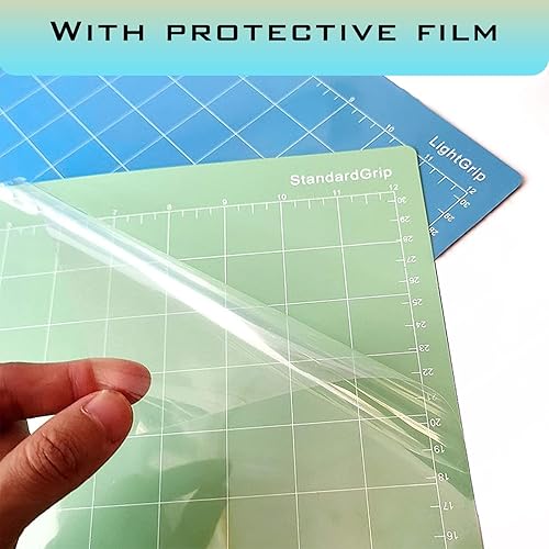 Miniatura 5 de LOPASA Juego de alfombrillas de corte para Cricut Joy Xtra, juego de alfombrillas de corte de agarre estándar y agarre ligero, accesorios y