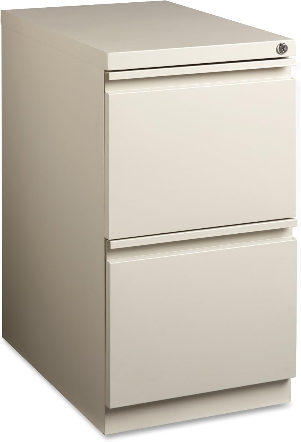 Lorell LLR49529 Mobile File Pedestal, Putty