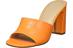 Women's Pattie High Block-Heeled Mule Sandal: A Fashionable Edge for Any Occasion