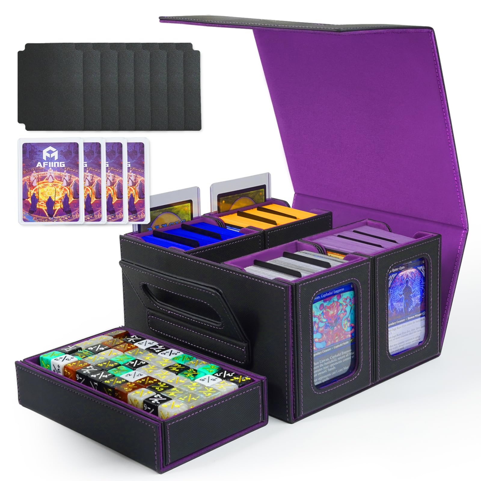 AFIING 4-Deck Modular Box