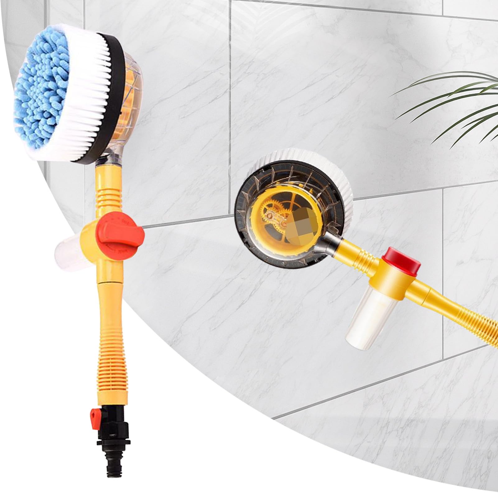 Szczotka Do Czyszczenia Mop do Mycia i Odkurzania Samochodu | Szczotka do Czyszczenia i Pielęgnacji Pojazdów Do Samochodów Osobowych SUV Sedan Wnętrze Zewnętrze Okno Szyba