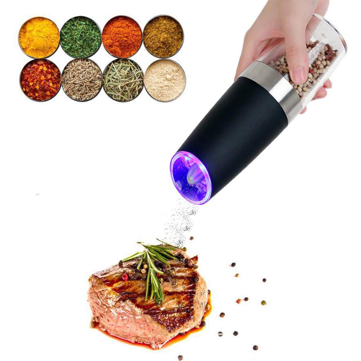 Moulins automatiques pour doser le sel et le poivre sans surcharger vos recettes