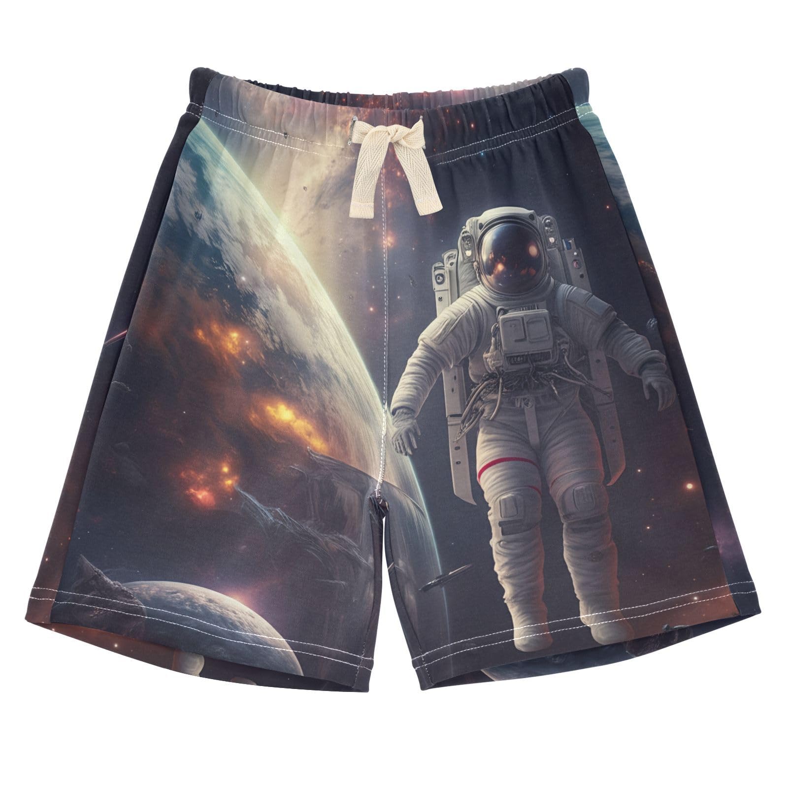 UMIRIKO Baby Shorts Bottoms Space Astronaut Planets Cotton Shorts for Boys Girls 5T 202c1536