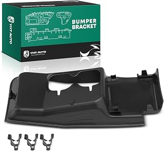 YHTAUTO Front Right Passenger Side Tow Hook Bezel Compatible with Ford F-250/F-350/F-450/F-550/F-600 Super Duty 2020-2022, with Adaptive Cruise Control Outer Air Deflector, Bumper Bracket