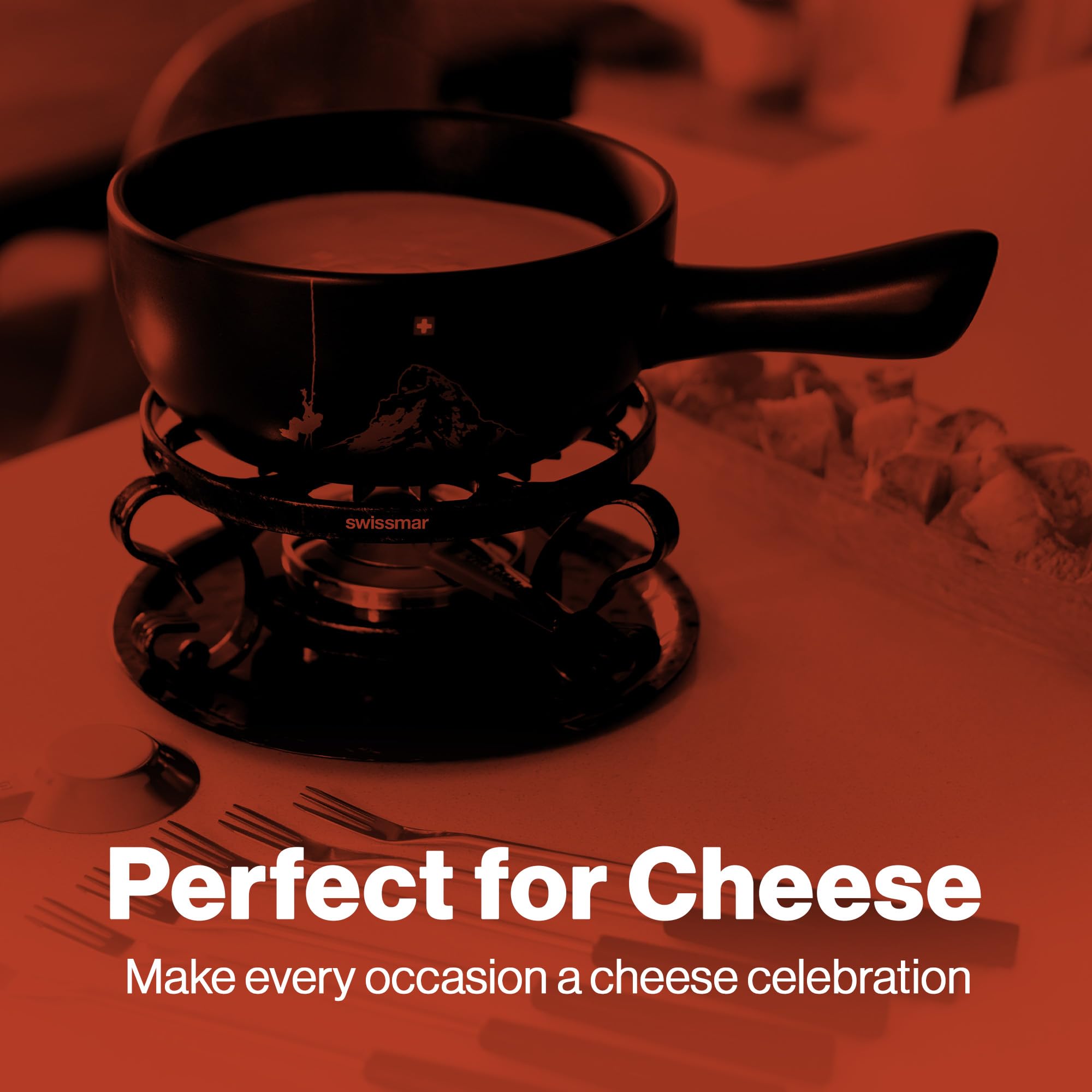 Swissmar Gruyère Service à fondue 9 pièces