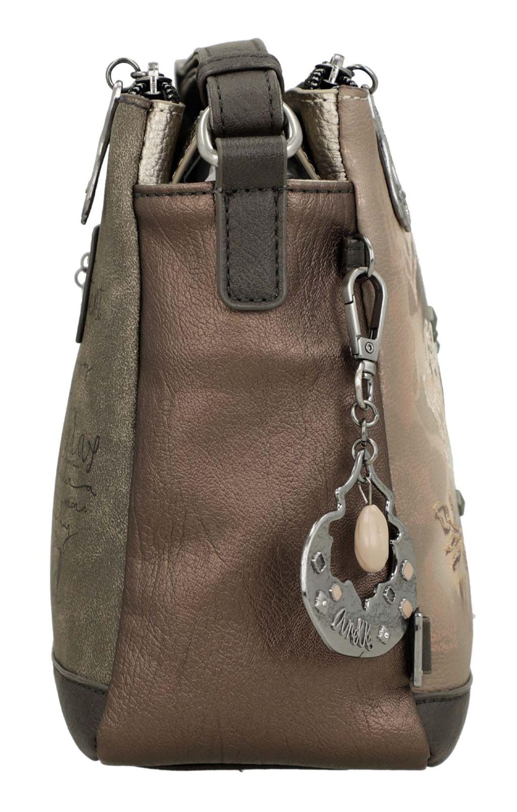 Anekke bolso bandolera Real 3 Compartment Crossbody Bag Multicolor