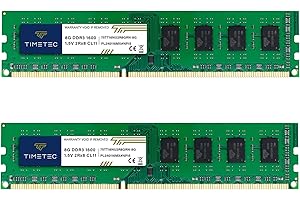 Timetec 16GB KIT(2x8GB) DDR3 1600MHz (PC3-12800U) UDIMM RAM