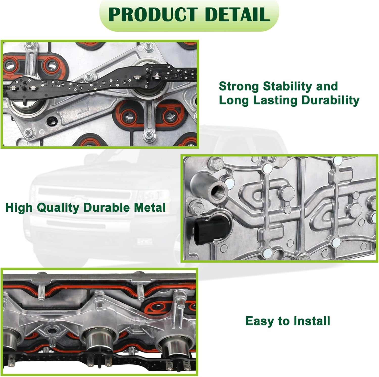 12571609 Engine Cylinder Deactivation Solenoid Valve Lifter Oil Manifold Compatible with Chevy Silverado Suburban Avalanche Tahoe GMC Sierra Yukon Cadillac Escalade Replaces 917-162