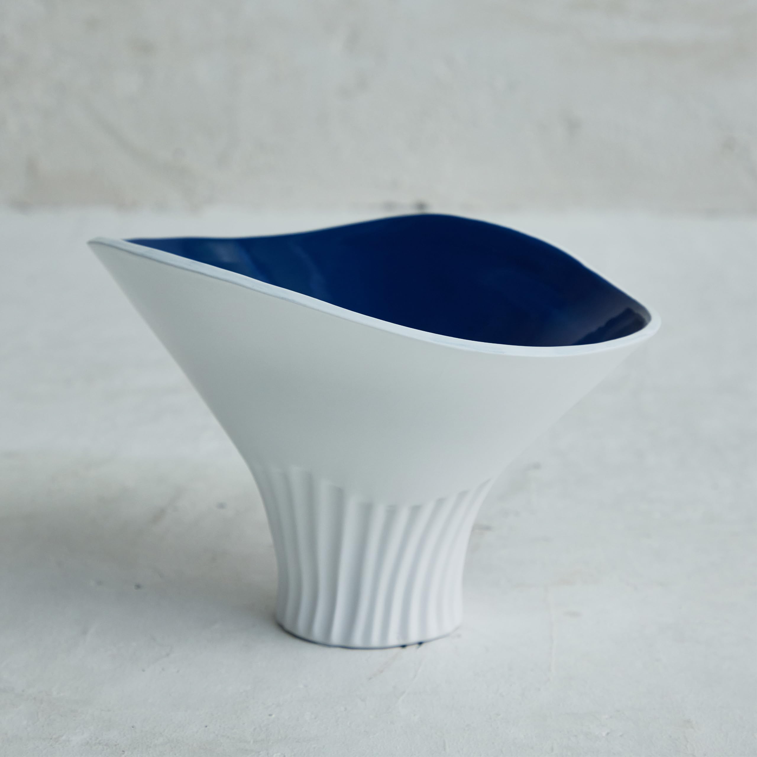 Amazon.co.jp: PATINA 陶器 フラワーベース オブジェ 高さ17.5cm