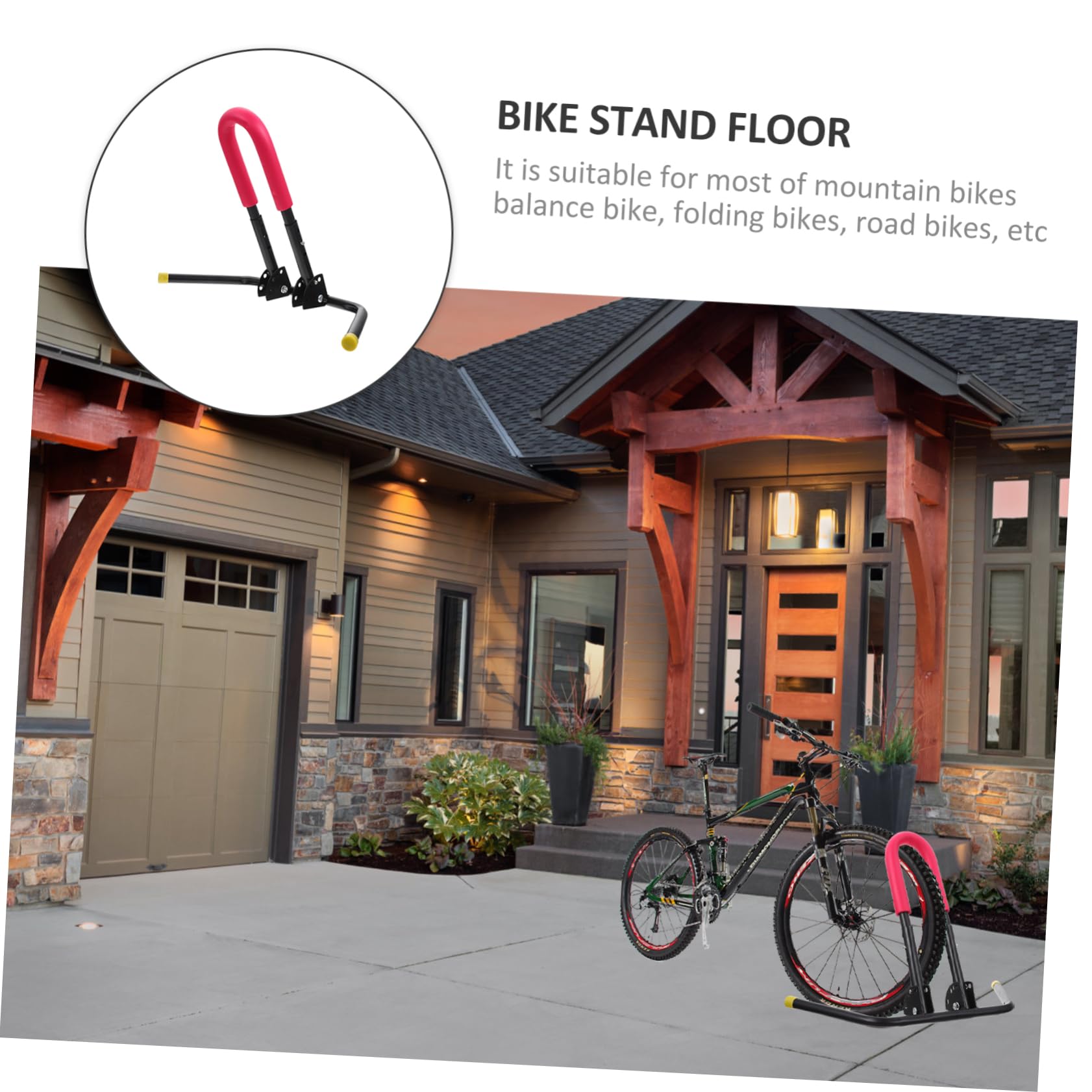 Équilibre De Voiture Cadre De Support Vélo Pliable Enfants Balance Vélo Béquille Support De Stationnement pour VTT Béquille Vélo Formateur Stand Béquille Support Support De Roue