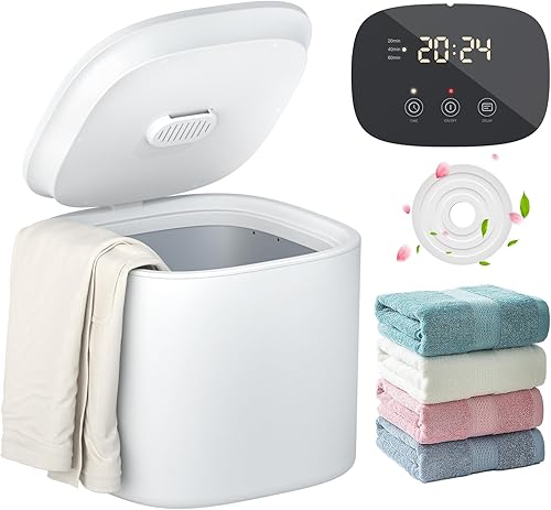 Calentador de toallas mejorado, calentadores de toallas grandes de 26 litros con función de mantenimiento automático del calor, tiempo de calor de