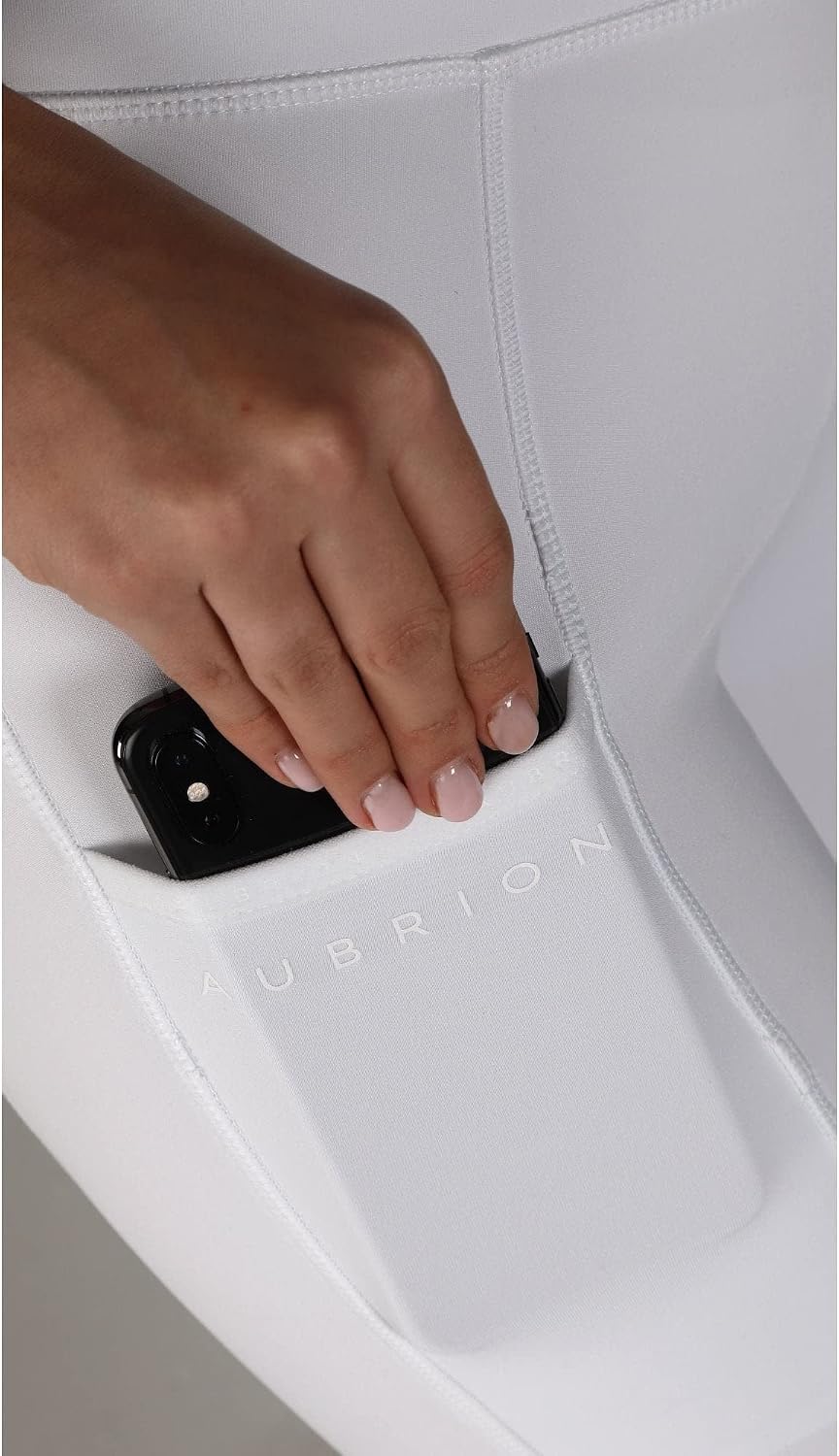 Aubrion Ladies Hudson Bregging Tights M White