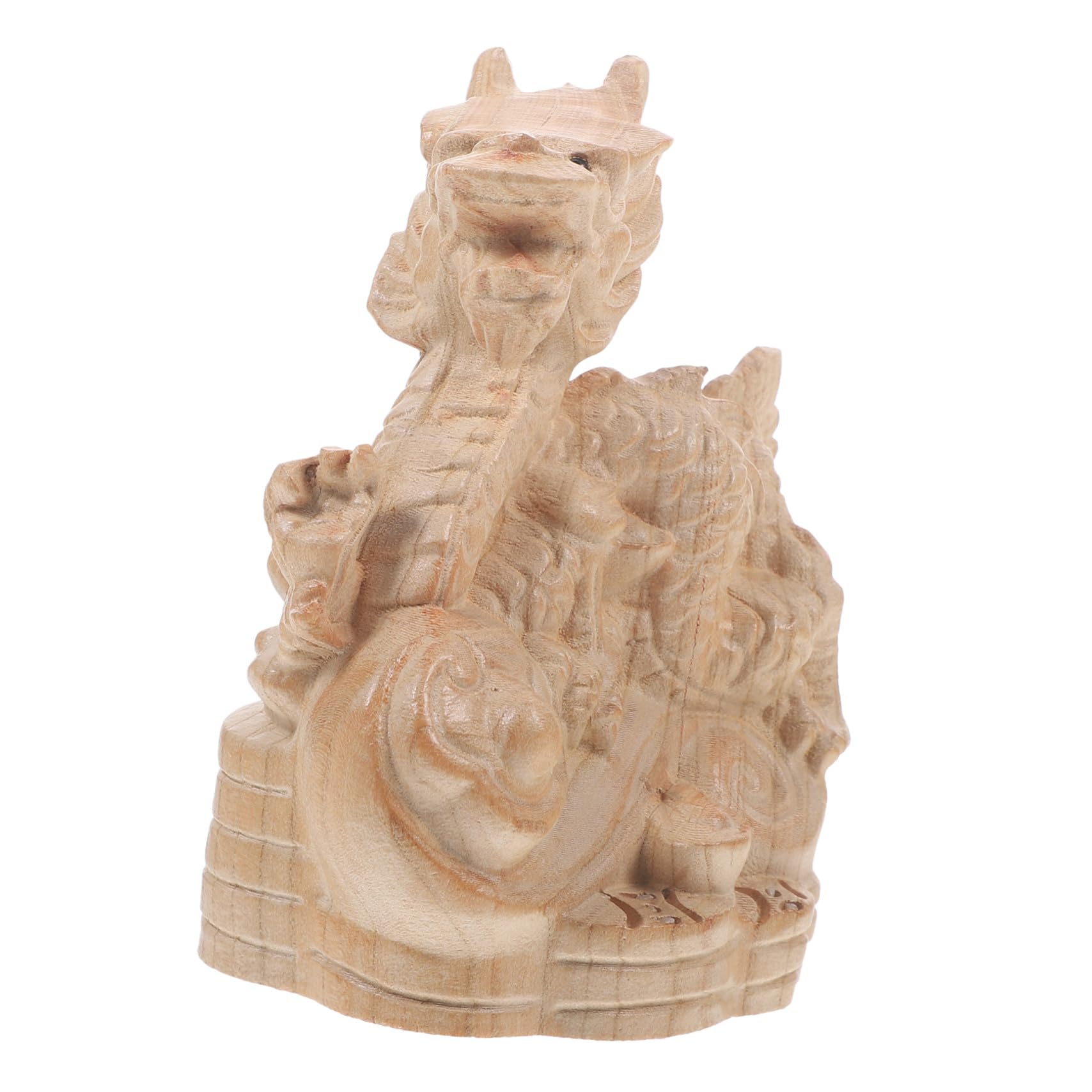 Sculpture dragon chinois POPETPOP : ornement de richesse pour harmoniser votre bureau