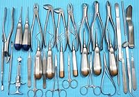 Vista 2 de Nueva extracción dental oral alemana inoxidable 74 PCS EXTRACCIÓN de los elevadores fórceps