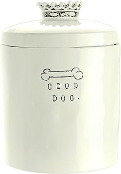 rae dunn good dog treat jar