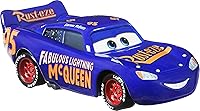 Vista 2 de Disney Pixar Cars 3 Vehículo fundido a presión de Rayo McQueen fabuloso