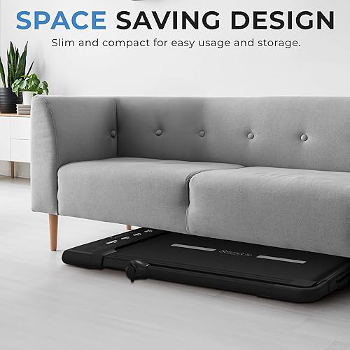 Miniatura 7 de Máquina de cinta de correr motorizada plegable - Control total de fitness  Integración tecnológica perfecta  Diseño de ahorro de espacio  Pantalla