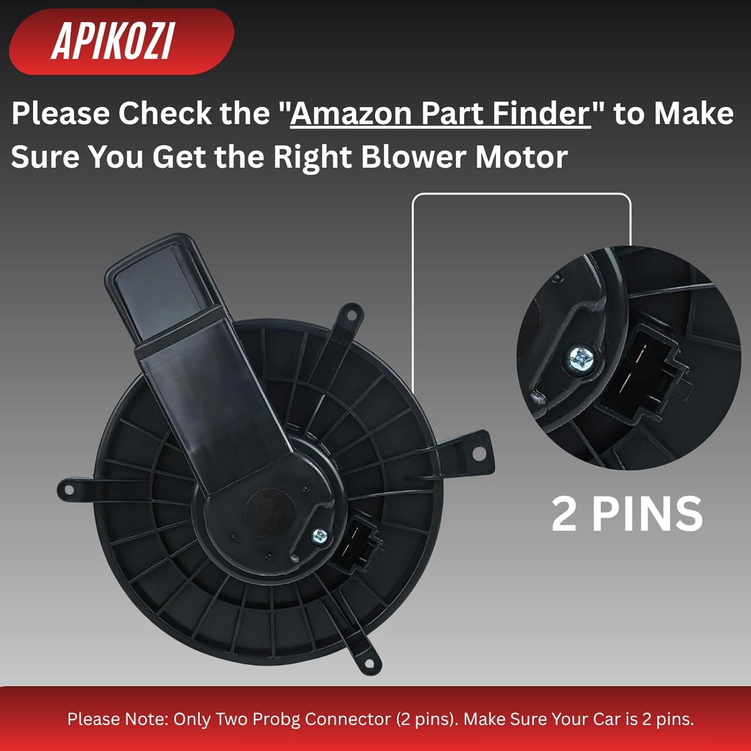 Front Blower Motor fit for 2008-2017 Dodge Grand Caravan Durango, for Chrysler Town & Country, for Jeep Grand Cherokee, 2009 2010 2011 2012 2013 2014 2015 2016 Blower Motor | Replaces 700216 68079477A