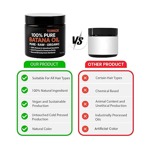 Miniatura 6 de Aceite de batana orgánico para el crecimiento del cabello de Honduras  100% crudo, sin refinar, puro  Brillo de cabello para el cuidado del cuero